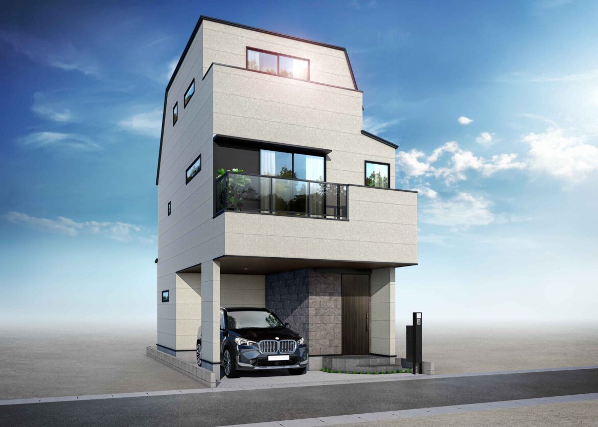 「完売御礼」　足立区保木間4丁目